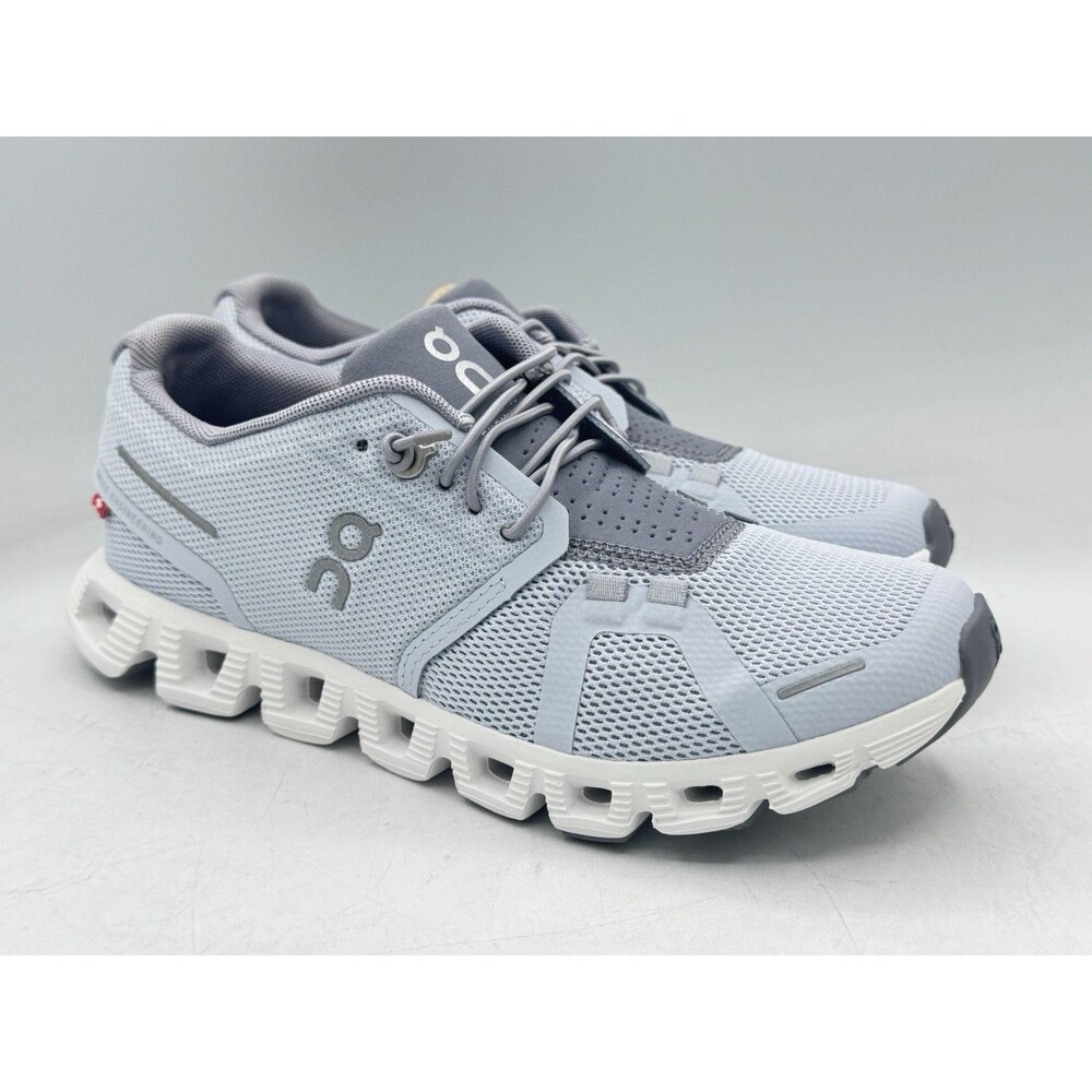 On Cloud 5 Cloud 5 Heather Fossil Running Shoes 59-97685 Women's Size 5